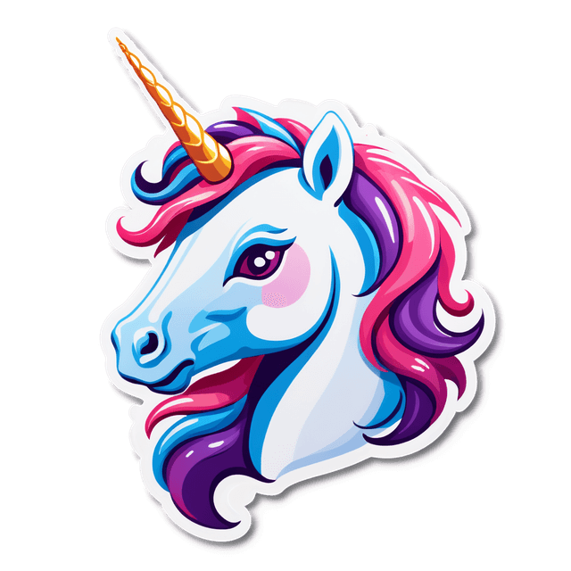 Unicorn sticker