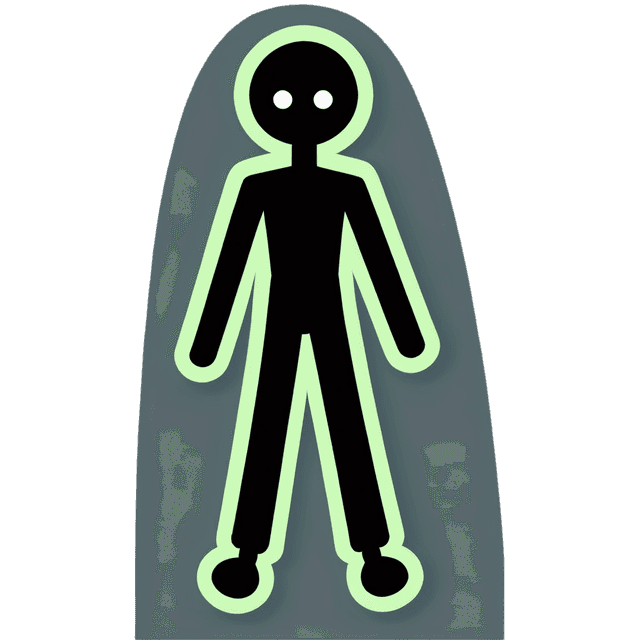 stickman sticker